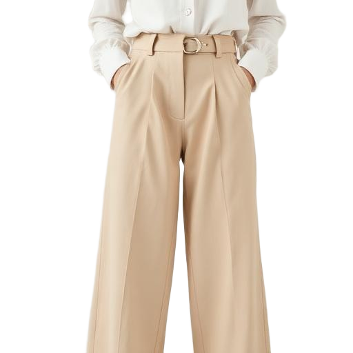 Wide-Leg Trousers